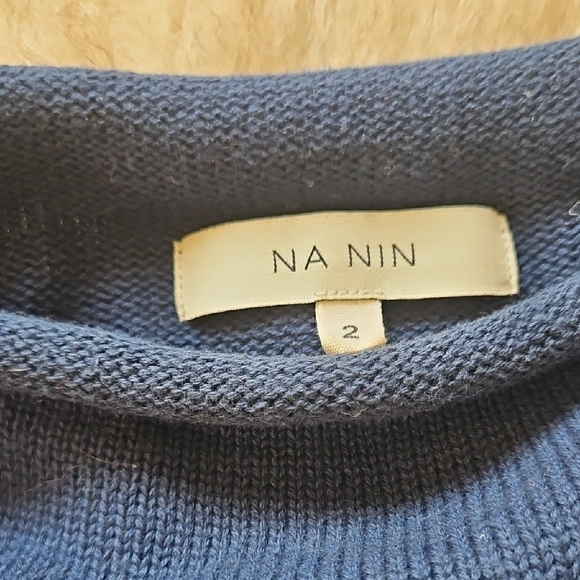 NaNin Luca Pima Cotton Sweater Rollneck - Picture 3 of 6